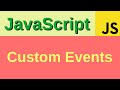 Custom events in JavaScript - Basic JavaScript Fast (63) | dispatchEvent, isTrusted