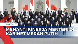 Potret Kabinet Merah Putih Pemerintahan Prabowo Sah Dilantik