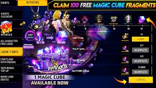 Claim Free Magic cube🥳🤯| Free Fire New Event | Ff New Event Today | Upcoming Events In Free Fire
