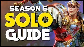 So You Want to be a Solo Main? | The Comprehensive Guide to Solo Lane for Smite Season 6!