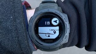 Garmin instinct "sight n’ go" navigation feature review. Stay on course anywhere!
