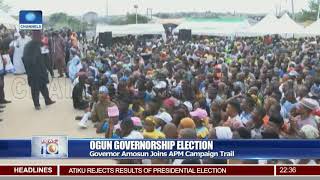 Ogun Gov’ship Race: Gov Amosun Joins APM Campaign Trail