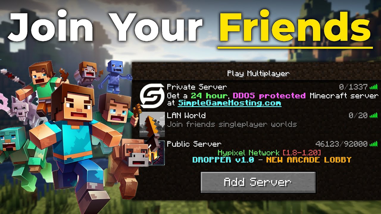 How To Play Minecraft Java Pc With Friends At Gary Delariva Blog