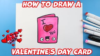 How to Draw a Valentine's Day Card