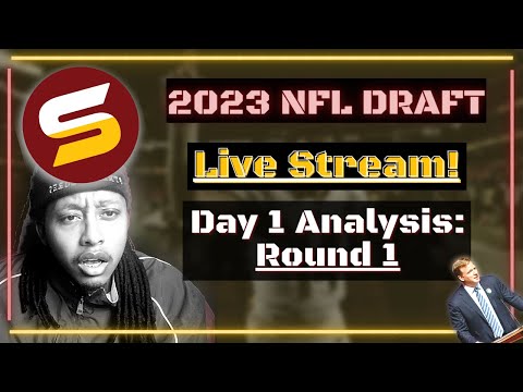 🏈2023 NFL Draft Round 1 LIVE STREAM! Predictions! Draft Trades? 🏈 ...