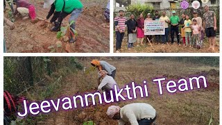 Seva-plantation of 22varities102native saplings@lake,Gratitude to Selva sir\u0026Birds Selva organisation