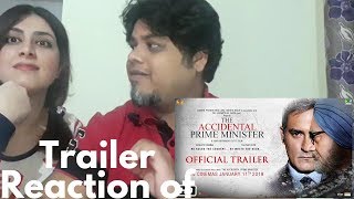 The Accidental Prime Minister | Official Trailer Reaction | Foreigner Reaction| Indian Reaction