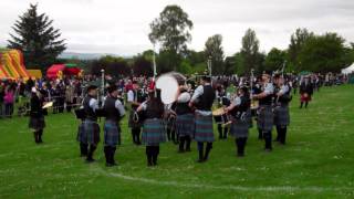 Burntisland and District Pipe Band Dunfermline Fife Scotland