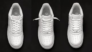4 Cool Ways How to Lace Nike Air Force 1 Nike Air Force 1 Lacing