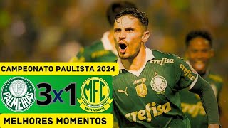 PALMEIRAS × MIRASSOL | MELHORES MOMENTOS  | CAMPEONATO PAULISTA 2024