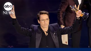 Oscars 2024: Robert Downey Jr. wins his first Academy Award for supporting actor
