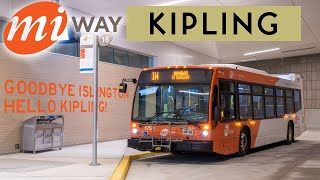 The First MiWay Bus at Kipling Terminal