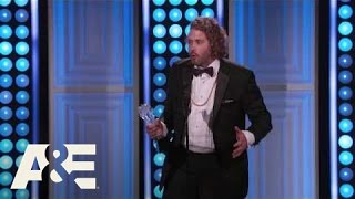 T.J. Miller Wins Best Supporting Actor in a Comedy Series - 2015 Critics' Choice TV Awards | A&E