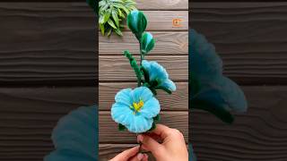 Elegant Handmade Blue Poppy Flower Decoration #trending #diy