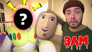 WE FINALLY UNMASKED BUZZ LIGHTYEAR AT 3 AM!! (WE ACTUALLY DID IT!!)
