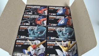 FW GUNDAM CONVERGE SELECTION LIMITED COLOR 1box Unboxing