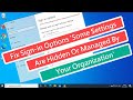 Fix Sign-in Options Page 'Some Settings Are Hidden or Managed By Your Organization' In Windows 10