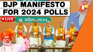 🔴LIVE: BJP Releases Manifesto For Lok Sabha Elections In Presence Of PM Modi
