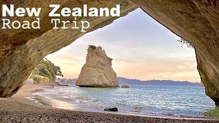 New Zealand Road Trip / Auckland to Coromandel Peninsula  - Cathedral Cove - Hot Water Beach