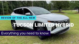 Best Detailed Walkaround 2022 Hyundai Tucson Limited Hybrid AWD - POV First Drive