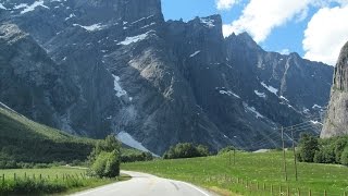 Norway: E136 through Romsdalen (Rauma Valley)