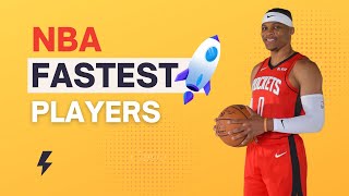 Top 10 Fastest NBA Player | Who is the Fastest Player in the NBA? 🏀