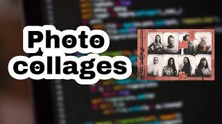 Create Photo Collage in python using numpy and opencv | python project for beginners