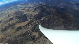 ash 25 thermalling gliders with the guys over Paradise craggy Ridge Siskiyou County California.