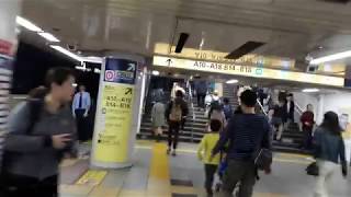 なんとなく電車：東京メトロ新宿駅：丸ノ内線荻窪行き発車光景