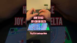 use Joy-Con w/ Delta Emulator iOS play iPhone nintendo switch DS GBA GBC SNES NES controller how to