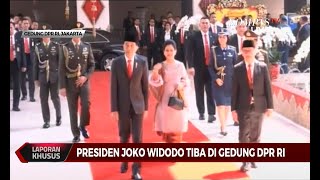 Jelang Pelantikan Anggota Dewan, Presiden Joko Widodo Telah Tiba di Gedung DPR RI