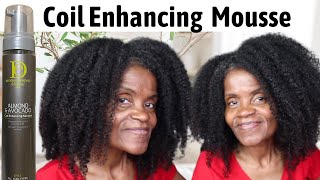 TRYING THIS MOUSSE ON MY HAIR | WASH AND GO! DEFINED CURLS!