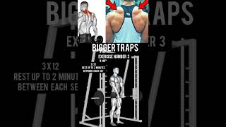 HOW TO GET BIGGER TRAPS FAST #viral #shorts #howto #bigger #trap #trapezius #fast #fitness #workout