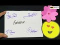 Farheen Name Signature - Handwritten Signature Style for Farheen Name