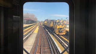 NYC Subway HD 60fps: Bombardier R62A 6 Express Train RFW Ride (Parkchester to Pelham Bay Park)