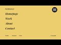 [Trailer] Full Screen Overlay Navigation Bar Design Using Html Css And Gsap