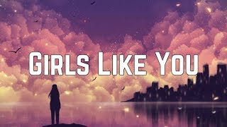 Maroon 5 - Girls Like You (Remix) ft. Cardi B (Lyrics)