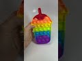 Rainbow frappe bubble popper fidget