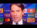 simone inzaghi intervista post bayern leverkusen inter 1 0