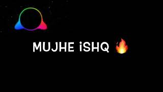 Mujhe ishq sikha karke black screen status || female version black screen status iMovie lyrics