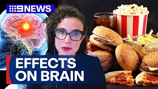 Junk food effects on brains revealed by Harvard researchers | 9 News Australia