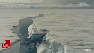Un immense bloc de glace se détache de l’Antarctique