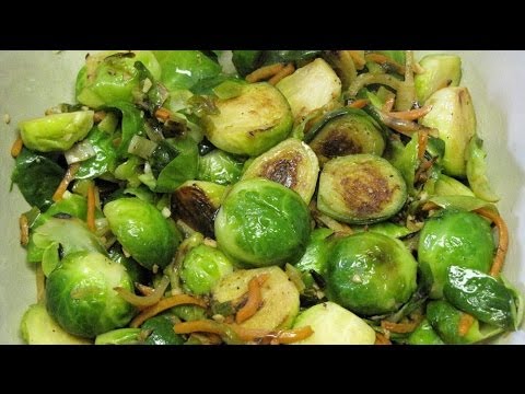 Garlic Sautéed Brussels Sprouts Garlic Sautéed Brussels Sprouts