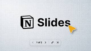 Introducing Notion Slides | Secret Update Explained in 60 Seconds (Notion Present Mode)