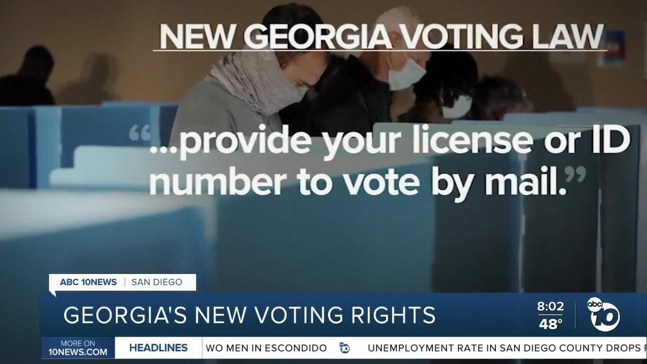 New Georgia Voting Law - YouTube