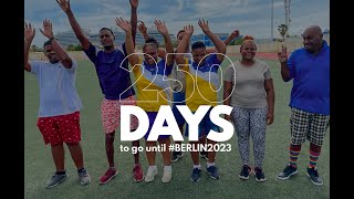 250 days until #Berlin2023