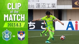 【CLIP OF THE MATCH】試合開始早々に獲得したPKを #町野修斗 選手がゴール右隅に決め先制ゴール！ 0603湘南新潟