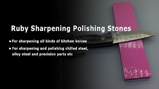 ruby sharpening stone polishing oilstone