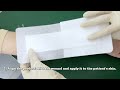 How to Use Self adhesive Wound Dressing