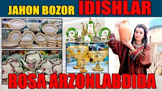 JAHON BOZOR IDISH NARXLARI | ANDIJON | JAHON BOZORI